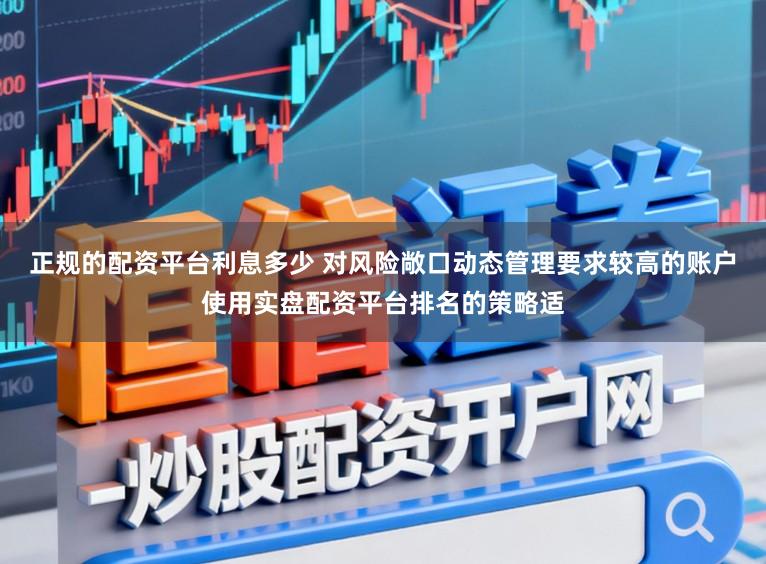 正规的配资平台利息多少 对风险敞口动态管理要求较高的账户使用实盘配资平台排名的策略适