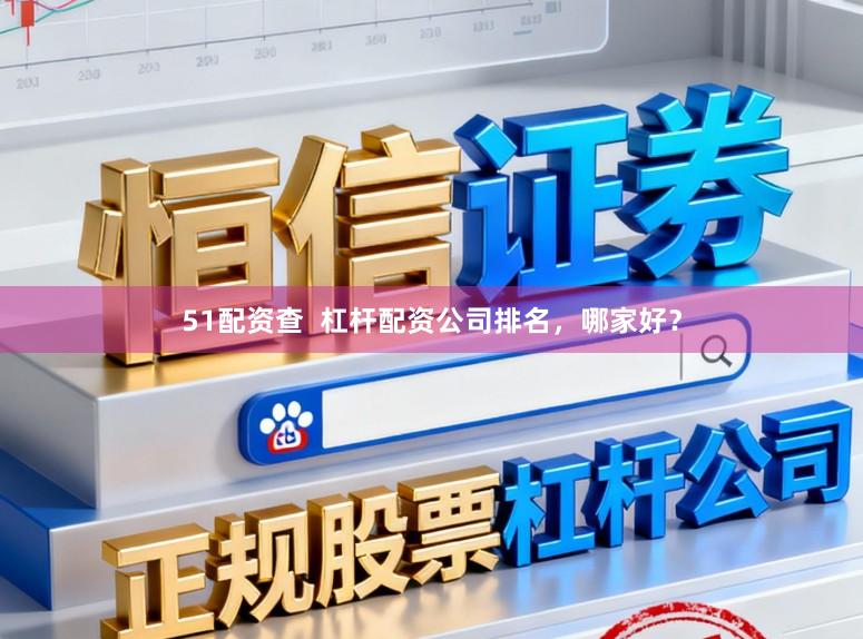 51配资查  杠杆配资公司排名，哪家好？