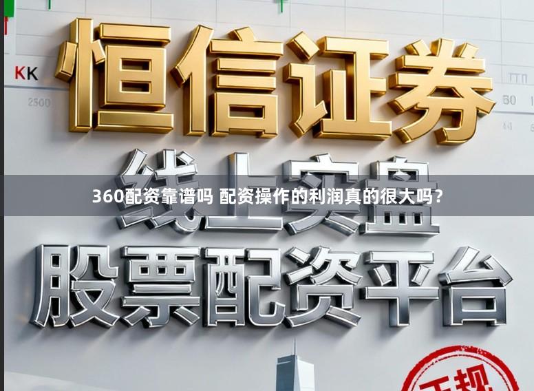 360配资靠谱吗 配资操作的利润真的很大吗？